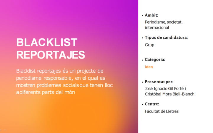 3.0. ACTE 2022 BLACKLIST REPORTAJES 2021